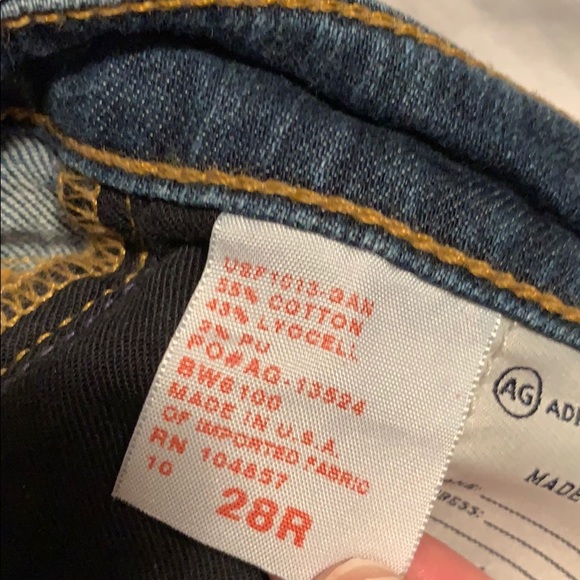 AG Angel Bootcut Jeans Size 28 - Picture 8 of 8